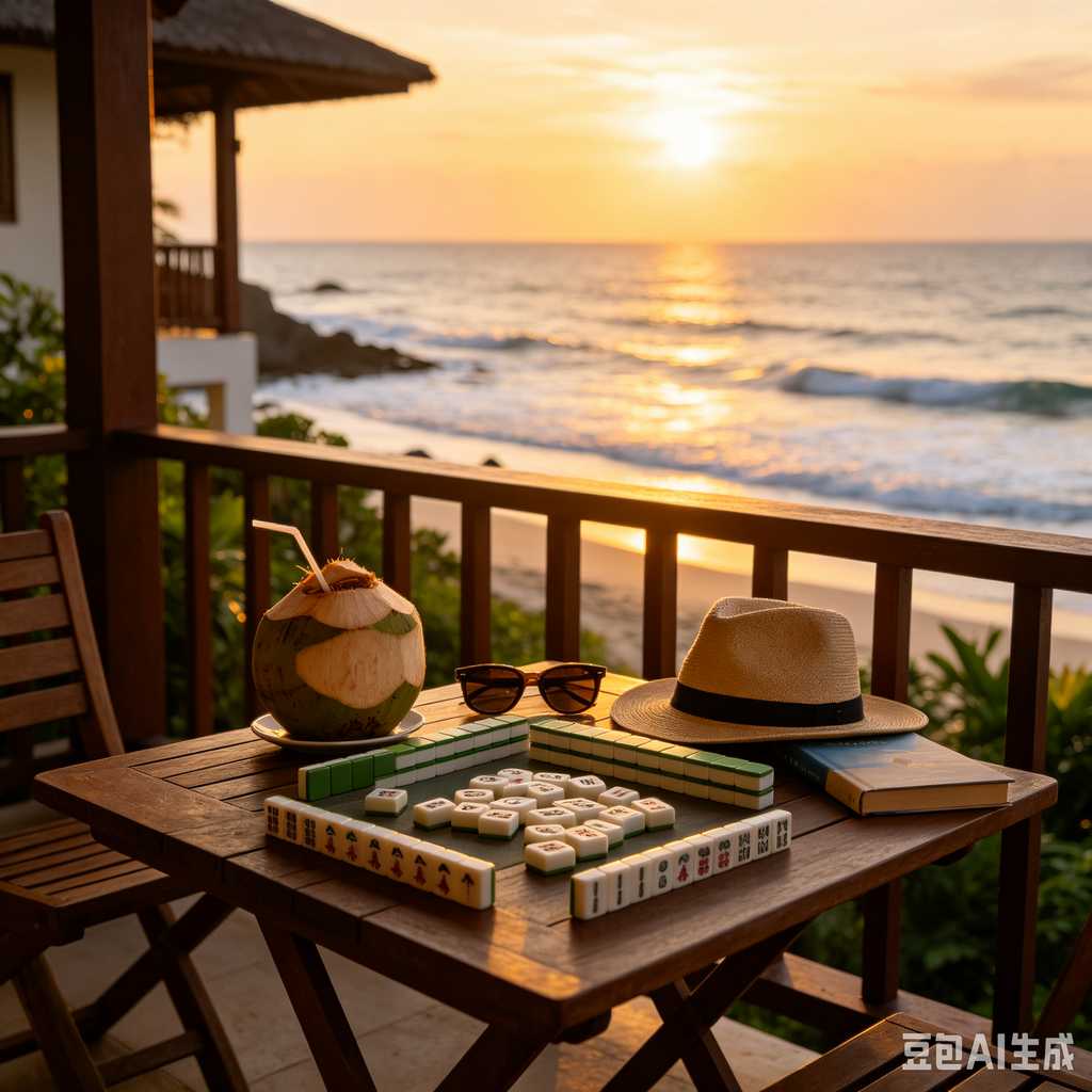 unique color mahjong tiles design