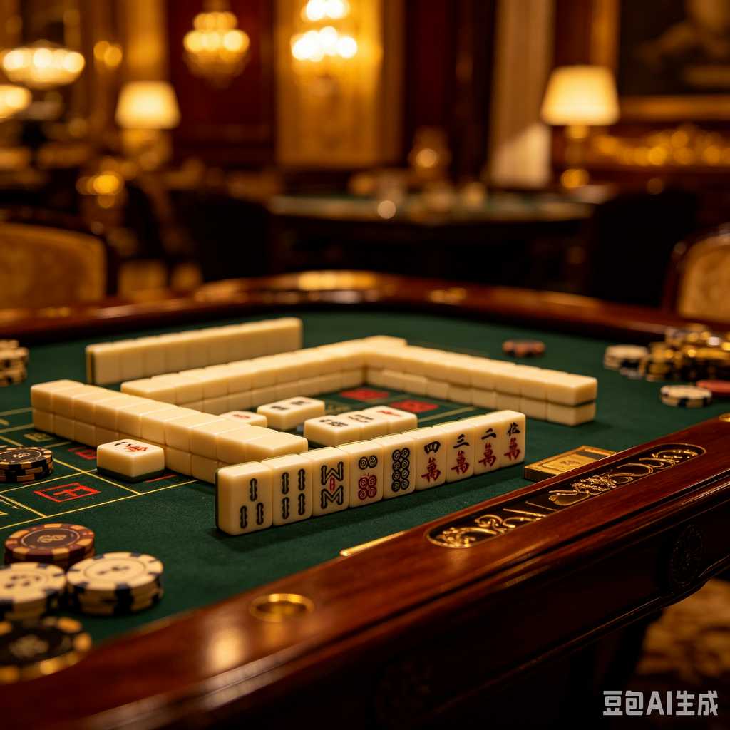 modern color mahjong tiles